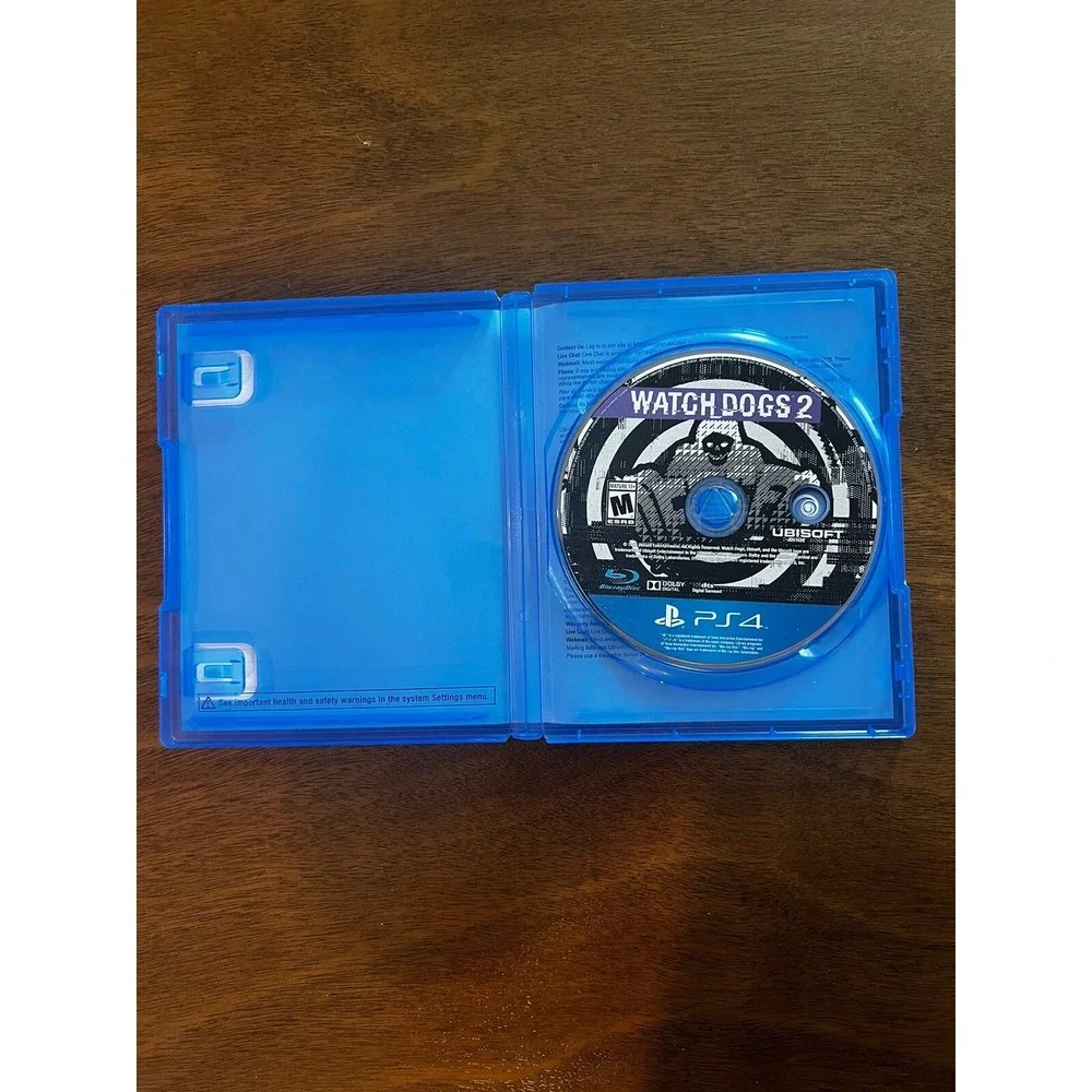 Watch Dogs 2 Sony PlayStation 4 PS4 2016 Video Game